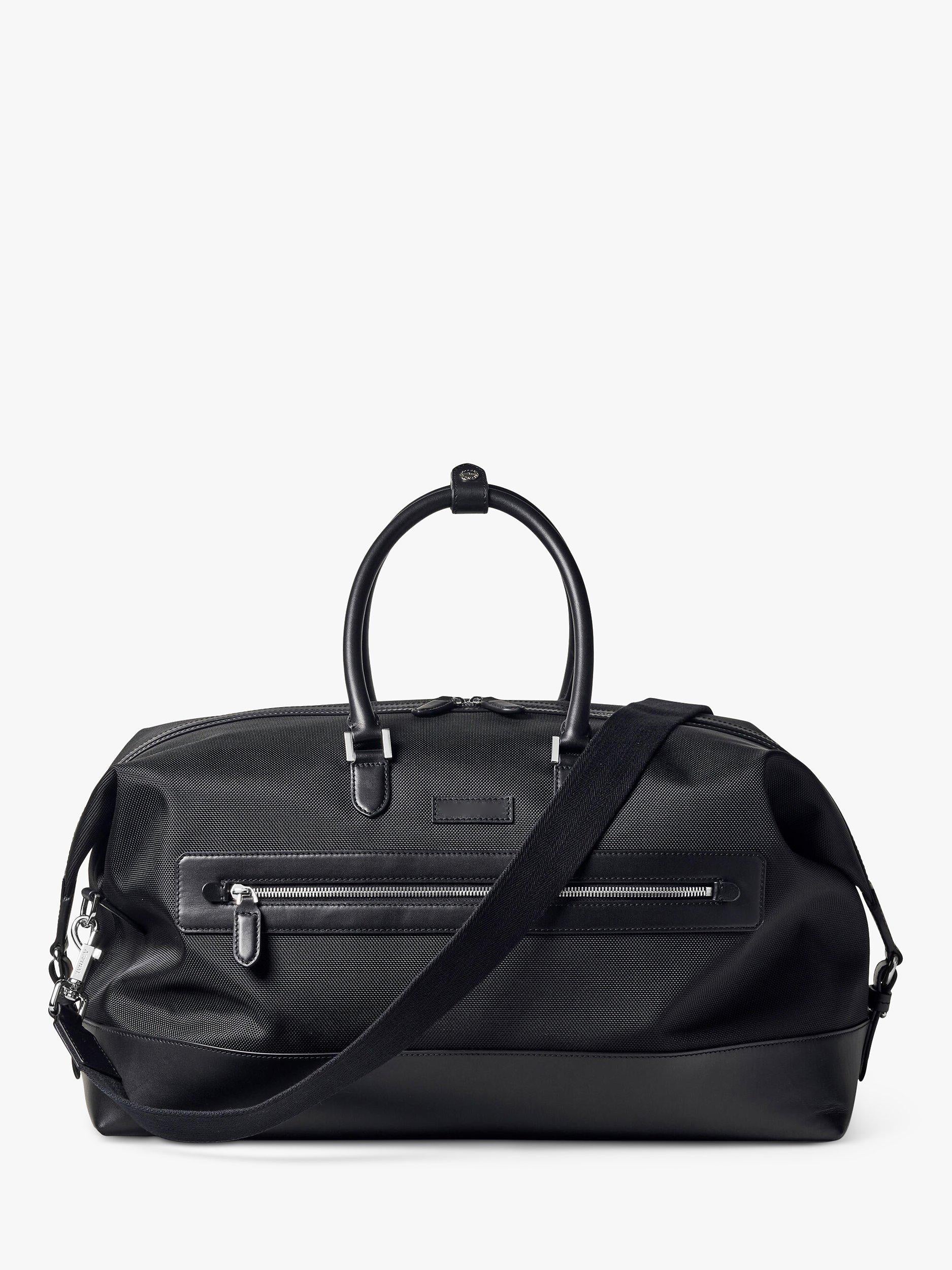 Unisex Duffle Travel Bag Leather