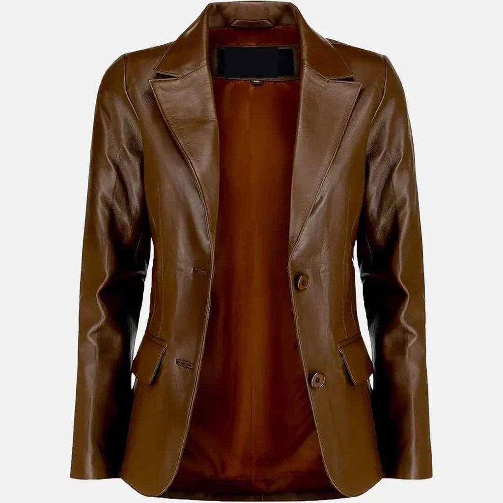 Women's Allure Leather Blazer