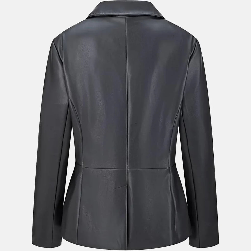 Women's Avante Garde Leather Blazer