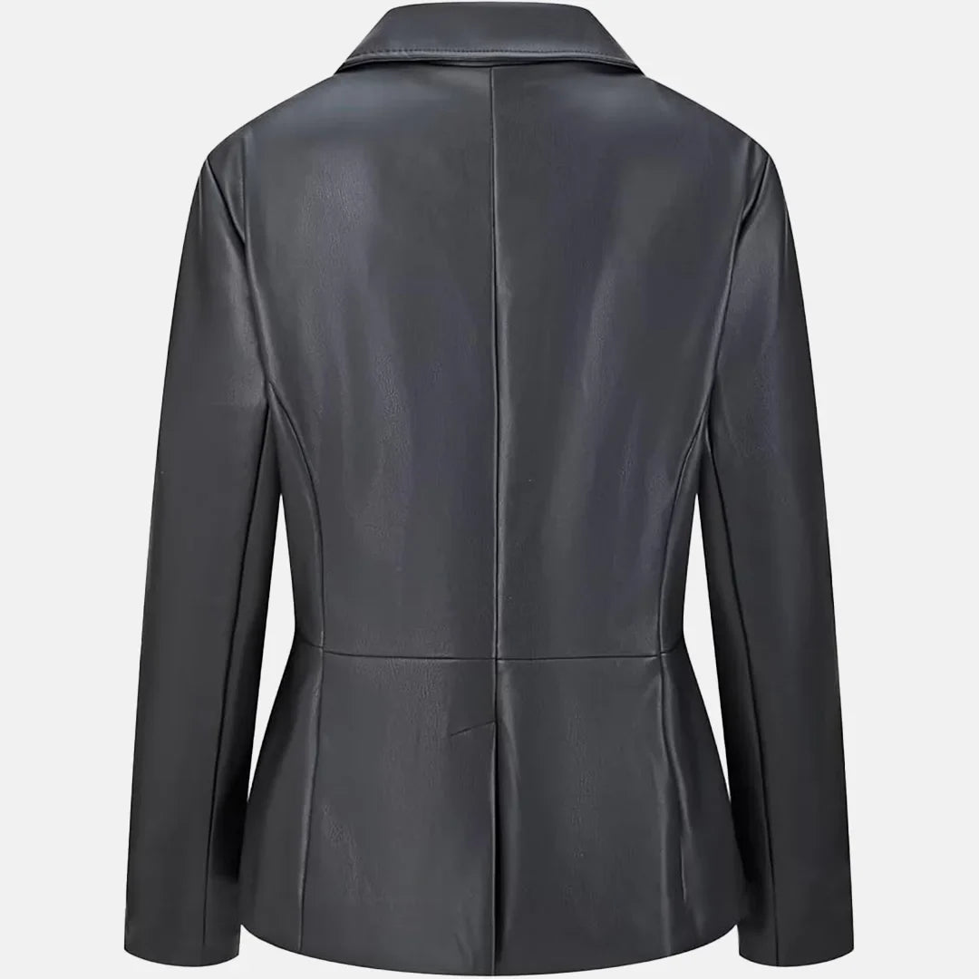 Women's Avante Garde Leather Blazer