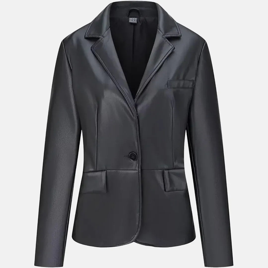 Women's Avante Garde Leather Blazer