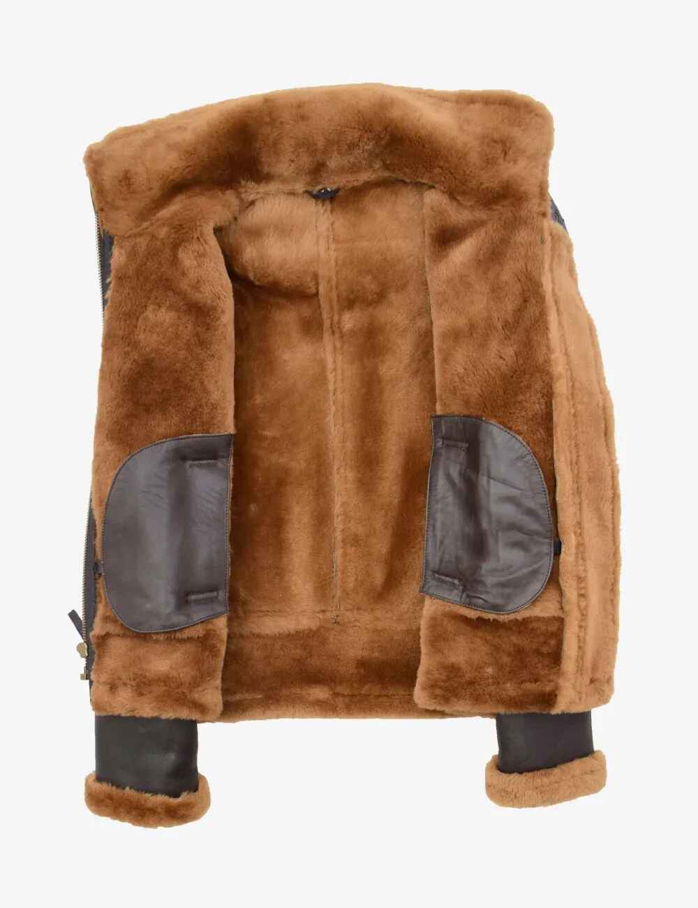 Women’s Black Amber Ridge Sheepskin Leather Shearling Jacket