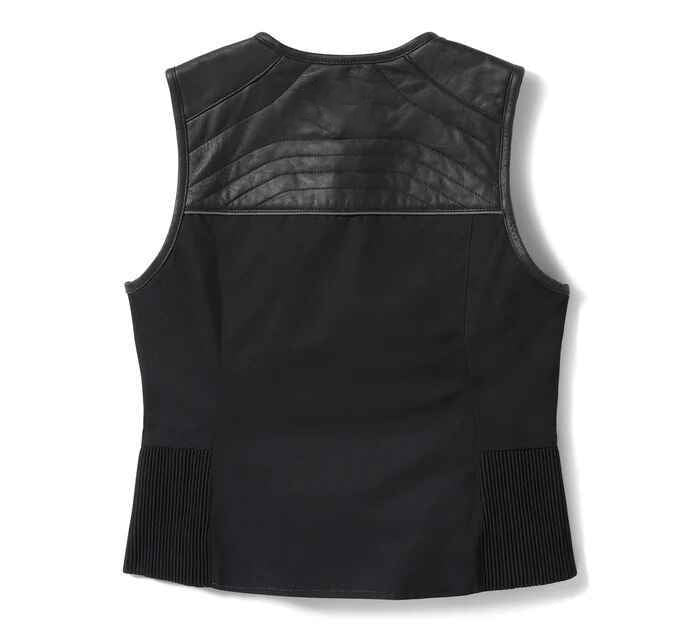 Women's Black H-D Long Haul Utility Vest
