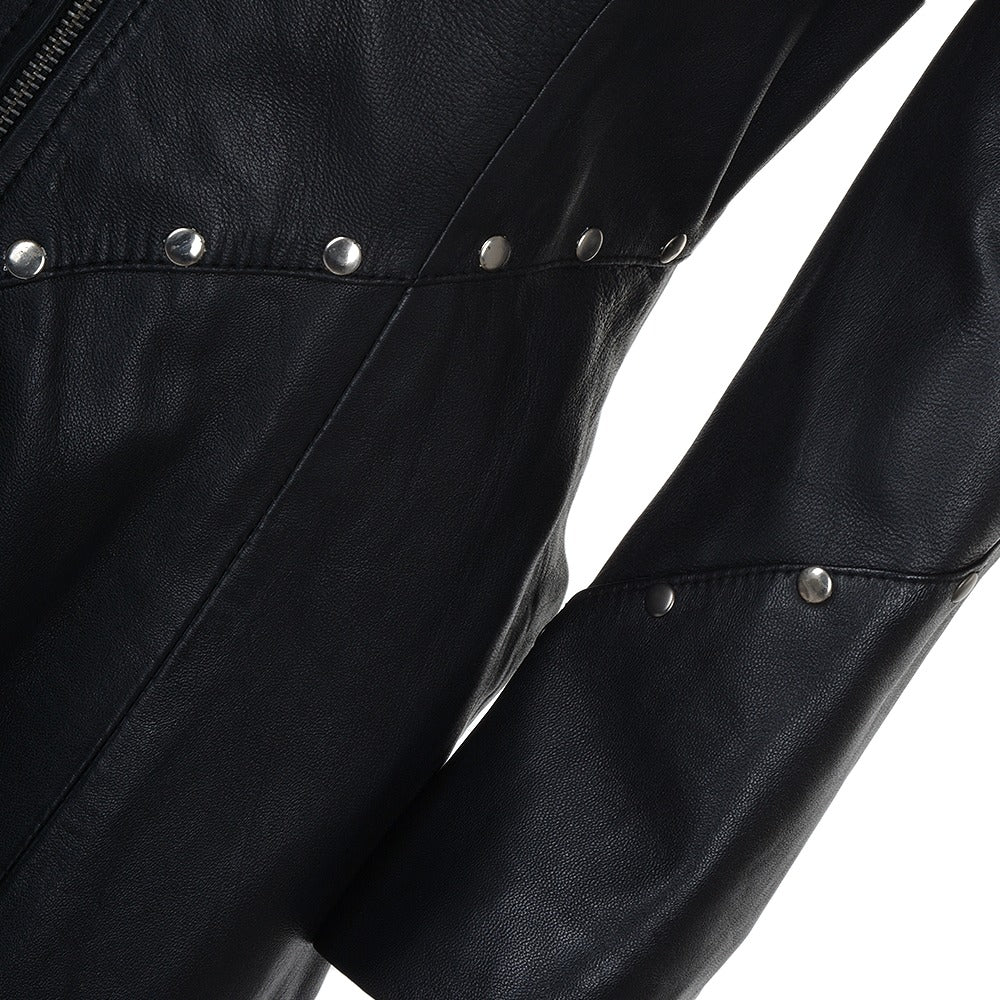 Women's Black Willow Long Length Gothic Coat