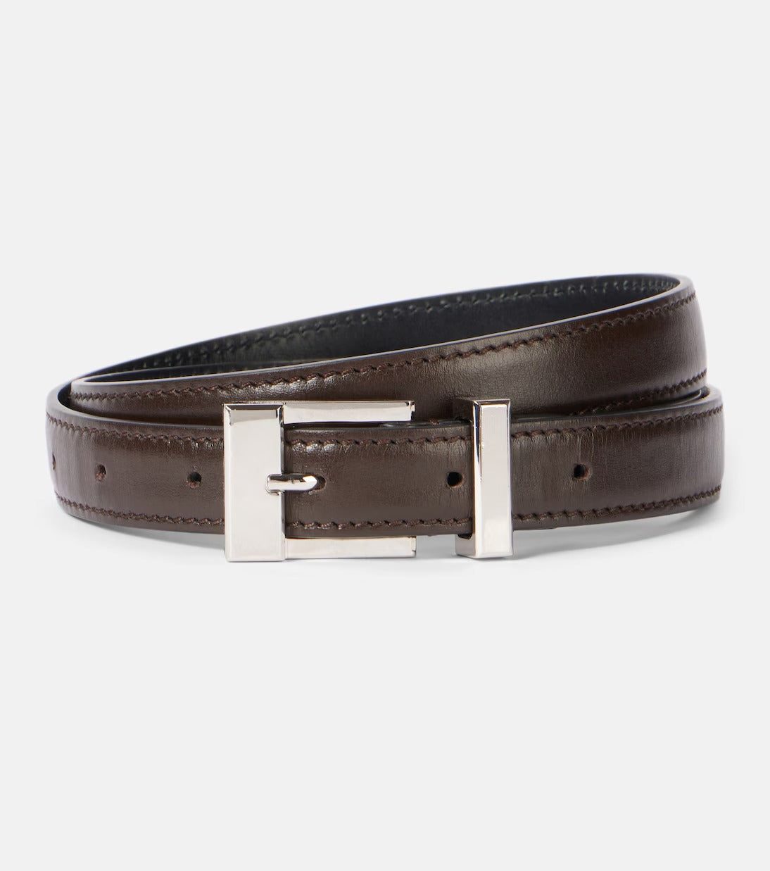Women's Brown Manhattan Leather Belt
