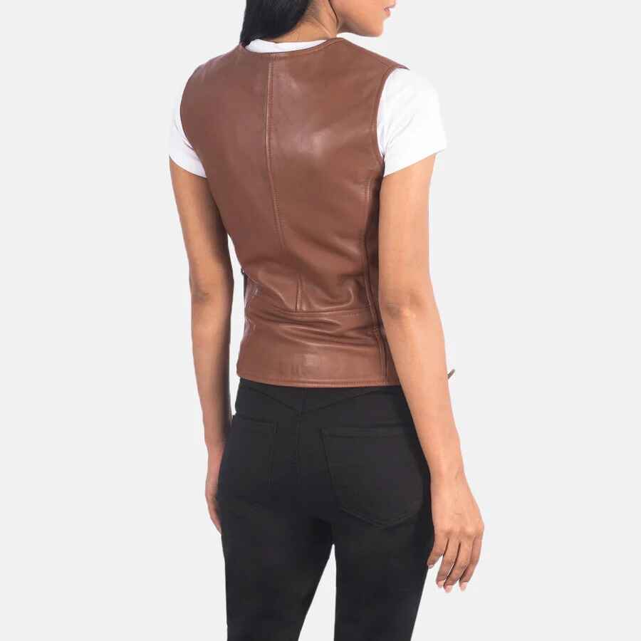 Women's Vanda Biker Leather Jacket