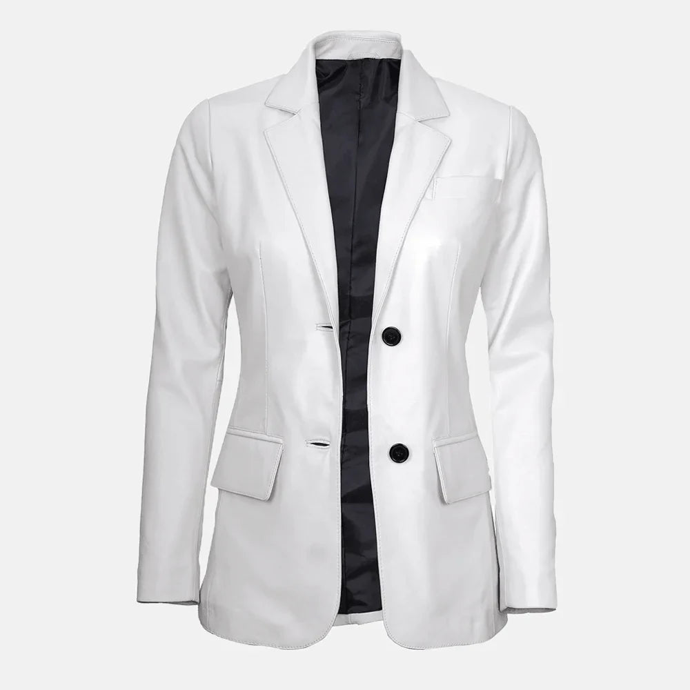 Cassia Comet Lederblazer für Damen
