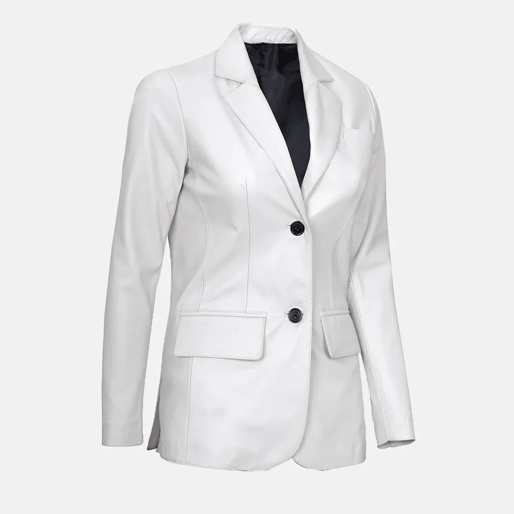 Cassia Comet Lederblazer für Damen