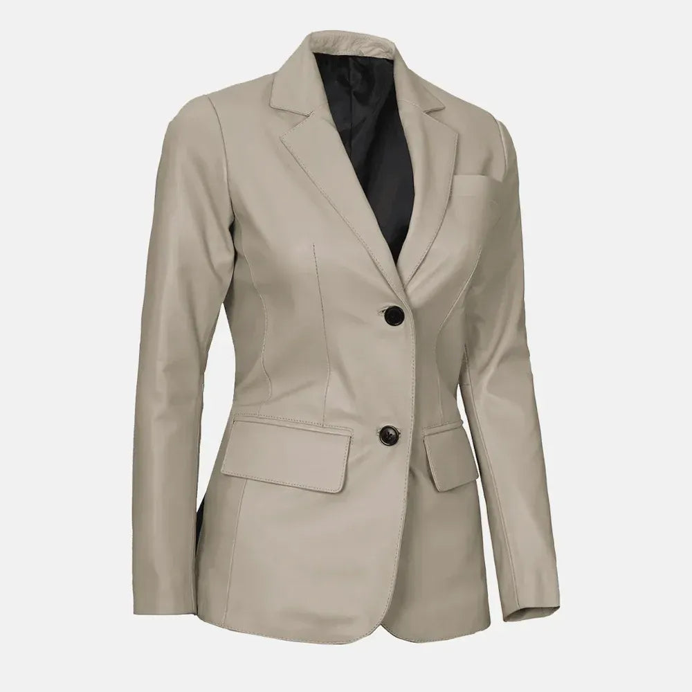 Cassia Comet Lederblazer für Damen
