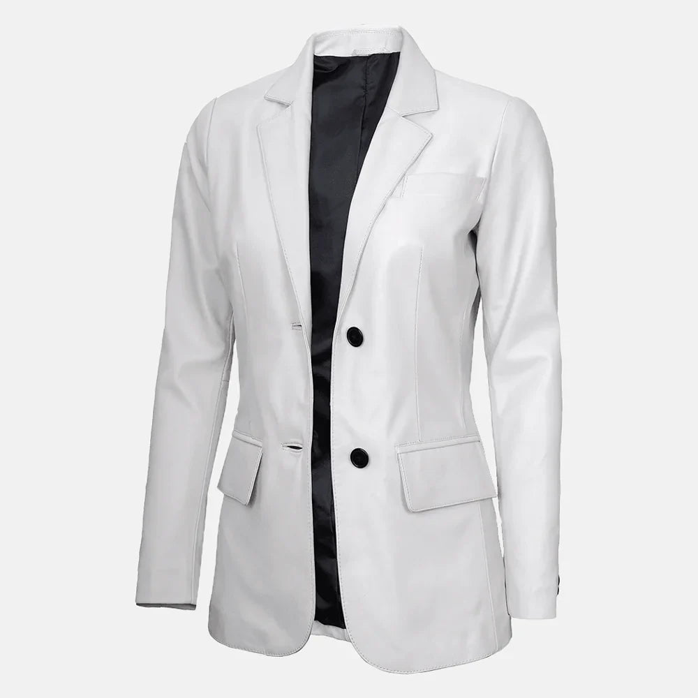Women's Cassia Comet Leather Blazer