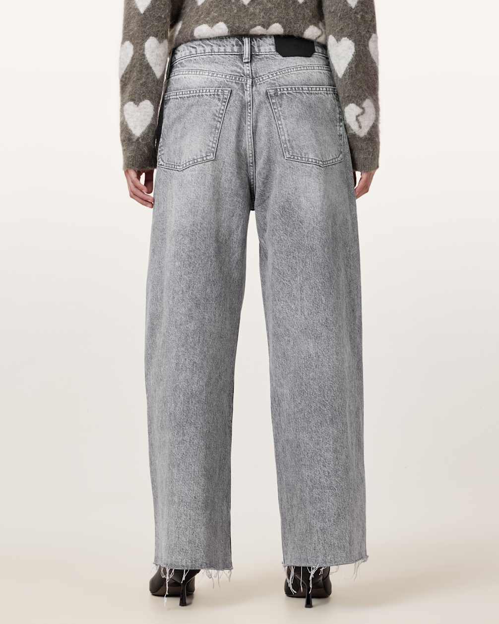 Women's Cotton Wide Leg Denim Pants