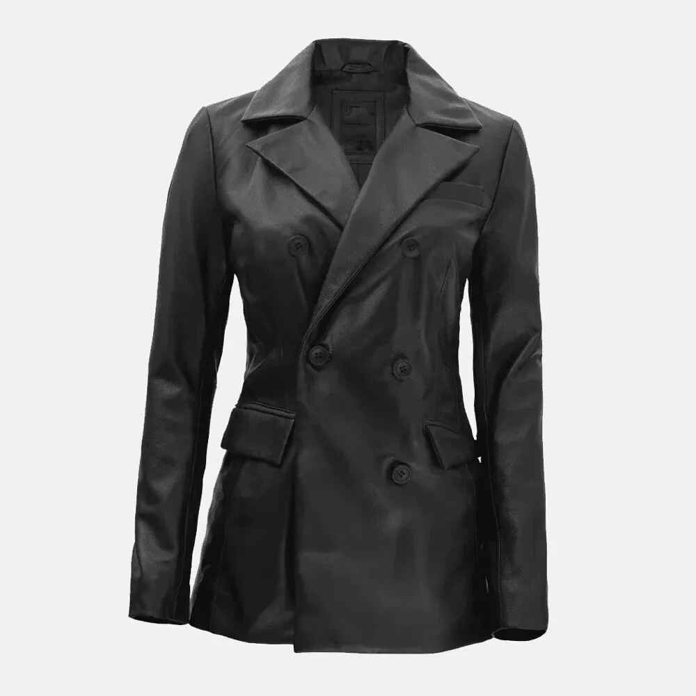 Esme Echelon Lederblazer für Damen