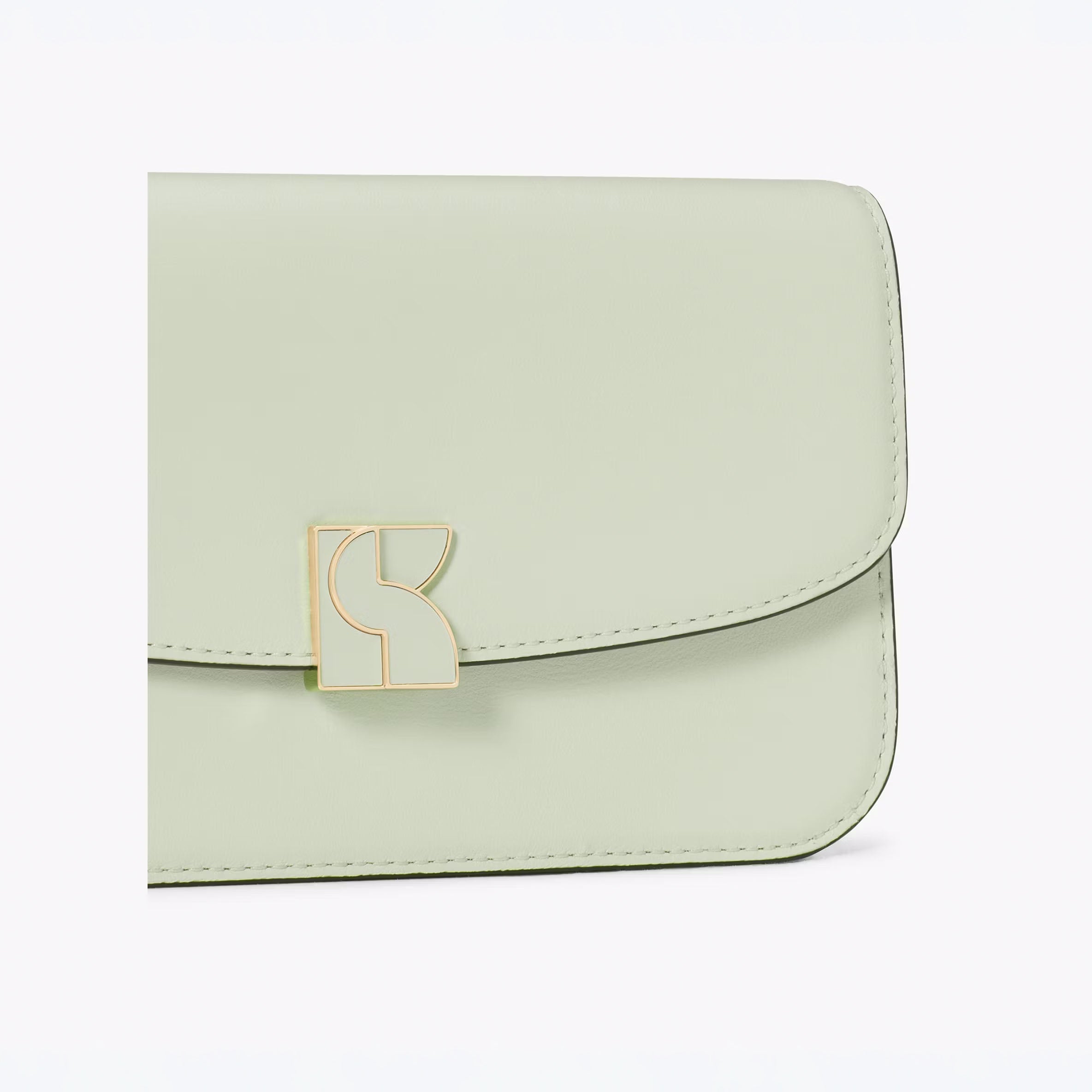 Women's Flap Wristlet Leather Wallet