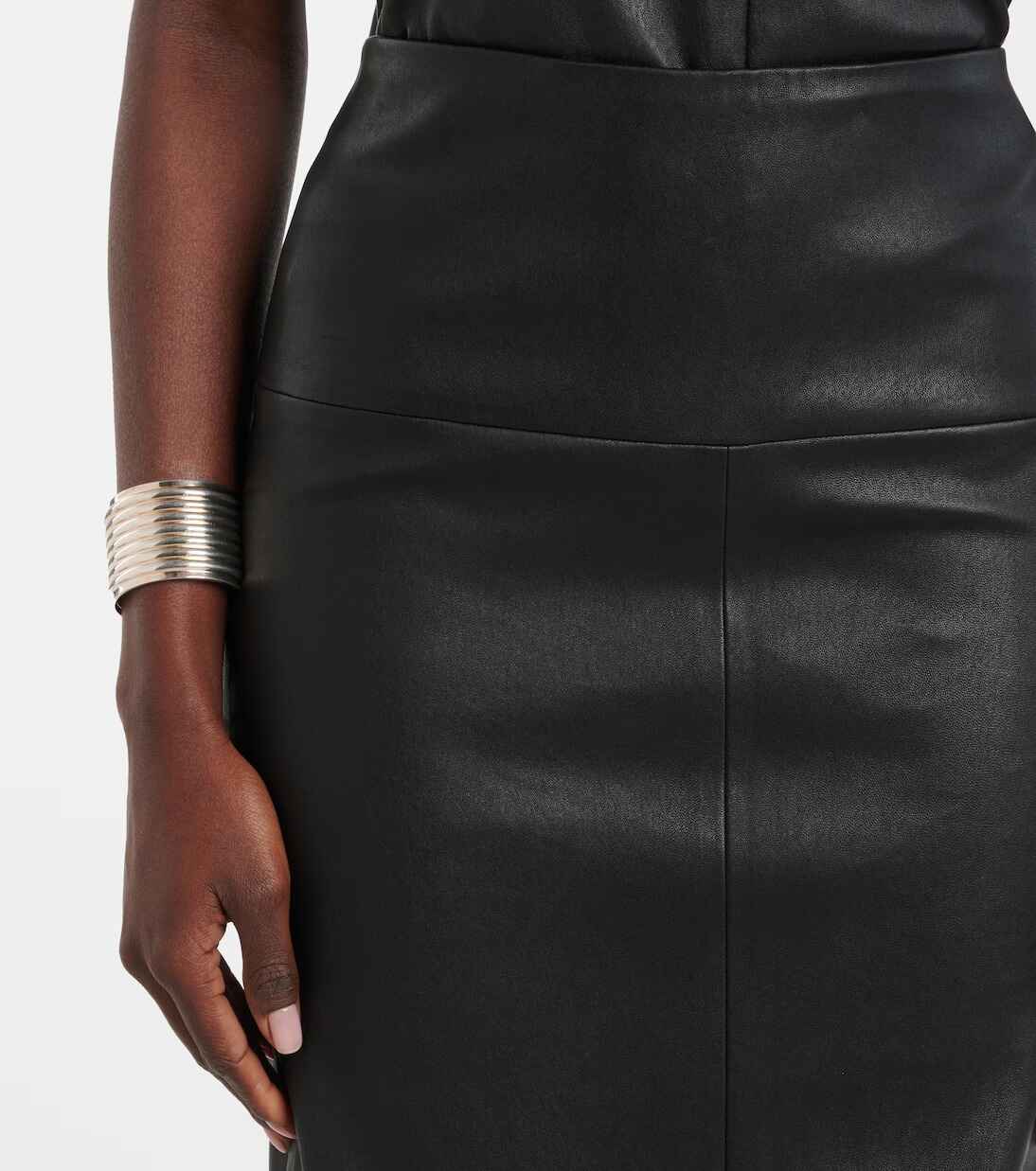 Women's Gin Leather Skirt