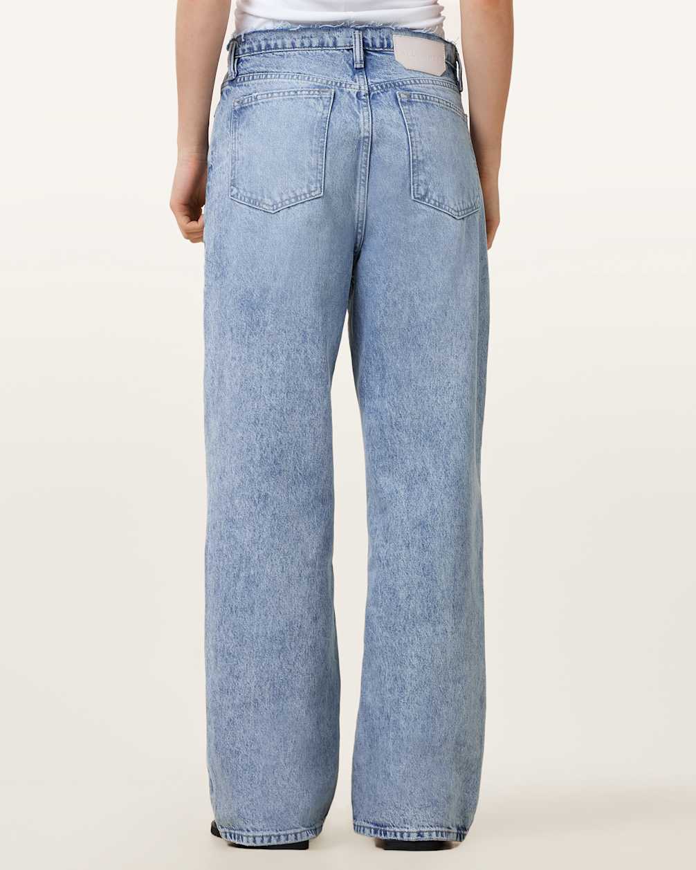 Women's Gray Denim Pants