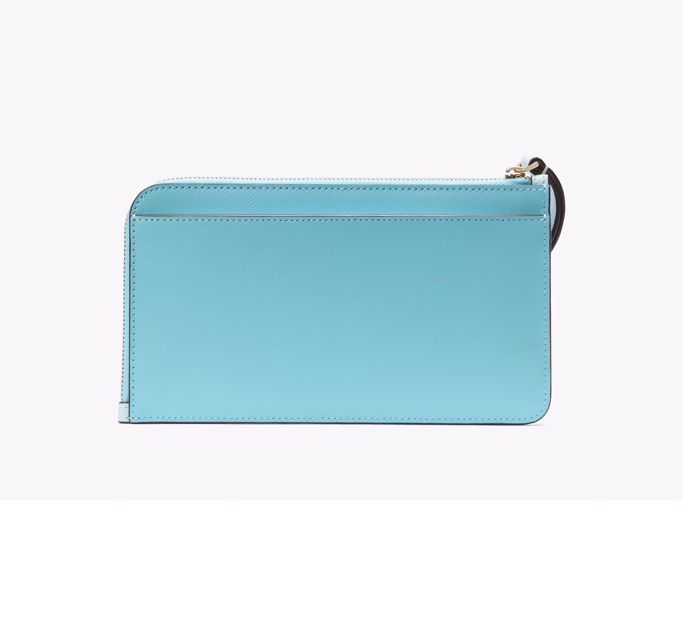 Women's L Zip Wristlet Leather Wallet