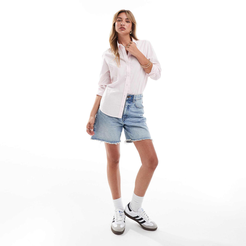 Women's Long Sleeve Poplin Shirt