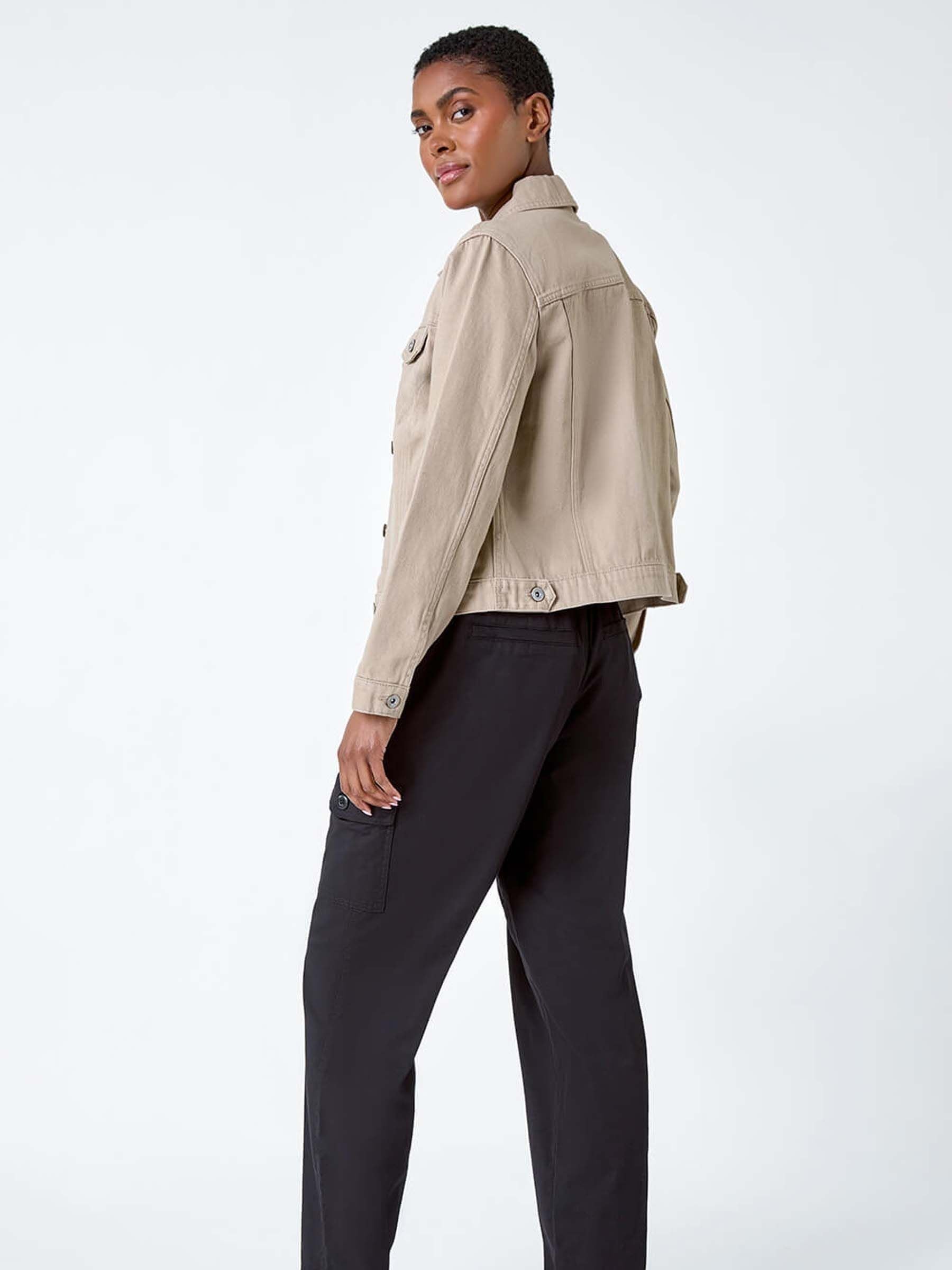 Women's Natural Denim Jacket