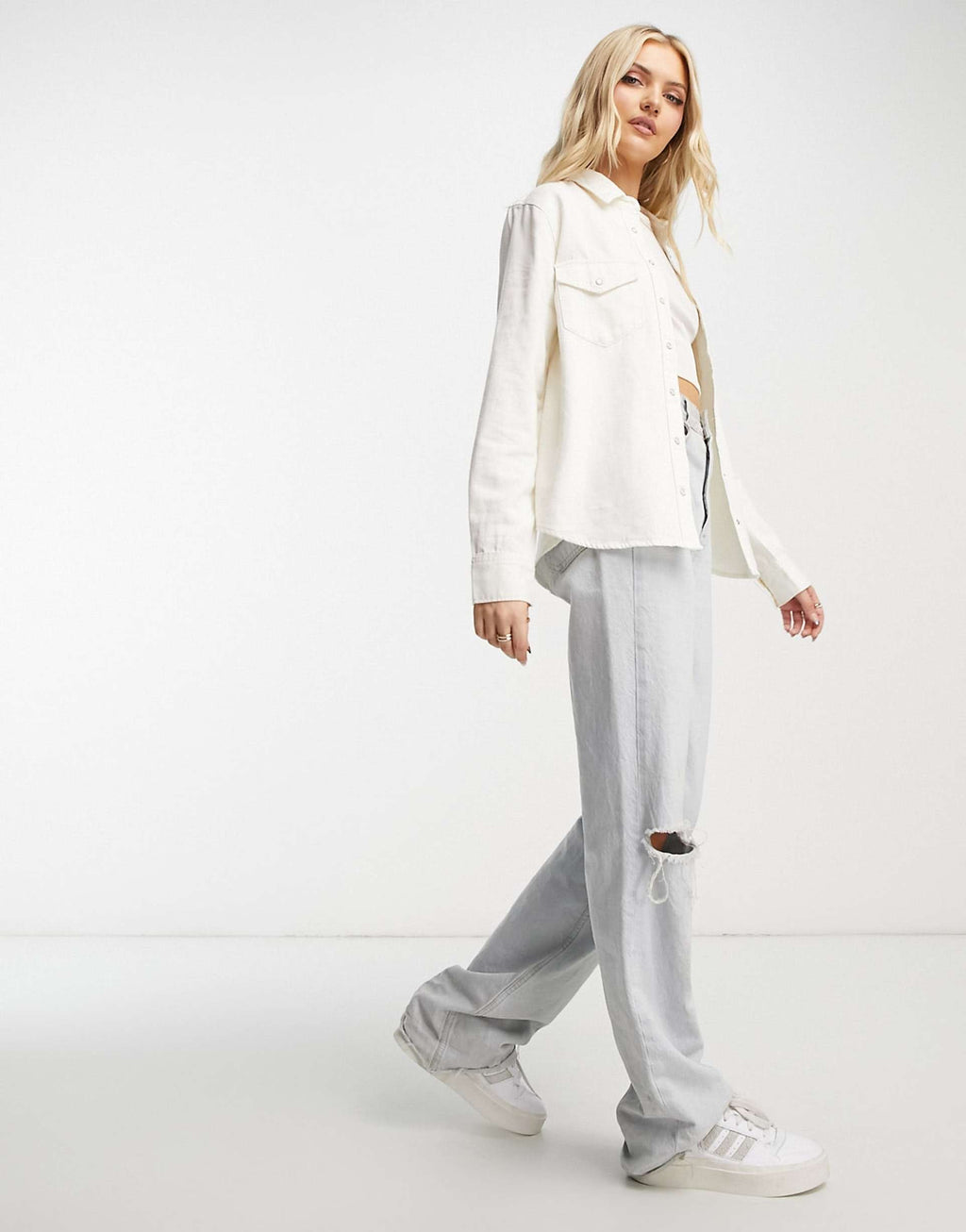 Women's Regular Fit Essential Denim Shirt