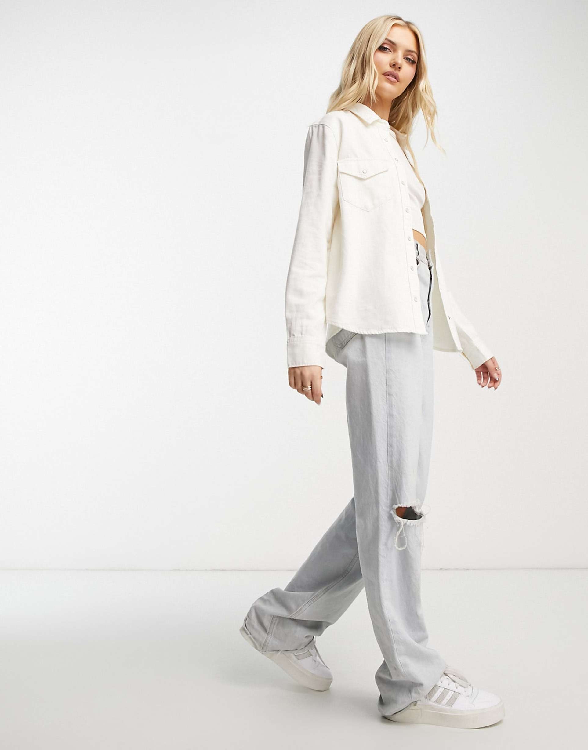 Women's Regular Fit Essential Denim Shirt