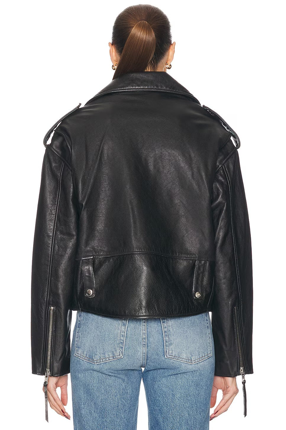 Women's Santa Fe Moto Faux Leather Biker Jacket