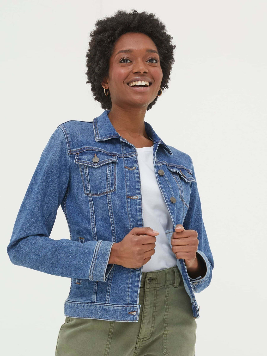 Women's Super soft Tasha Blue Denim Jacket