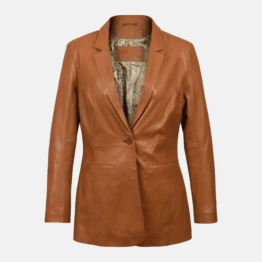 Women's Vogue Velocity Leather Blazer