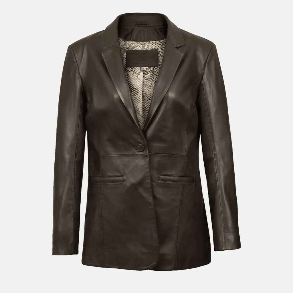 Women's Vogue Velocity Leather Blazer