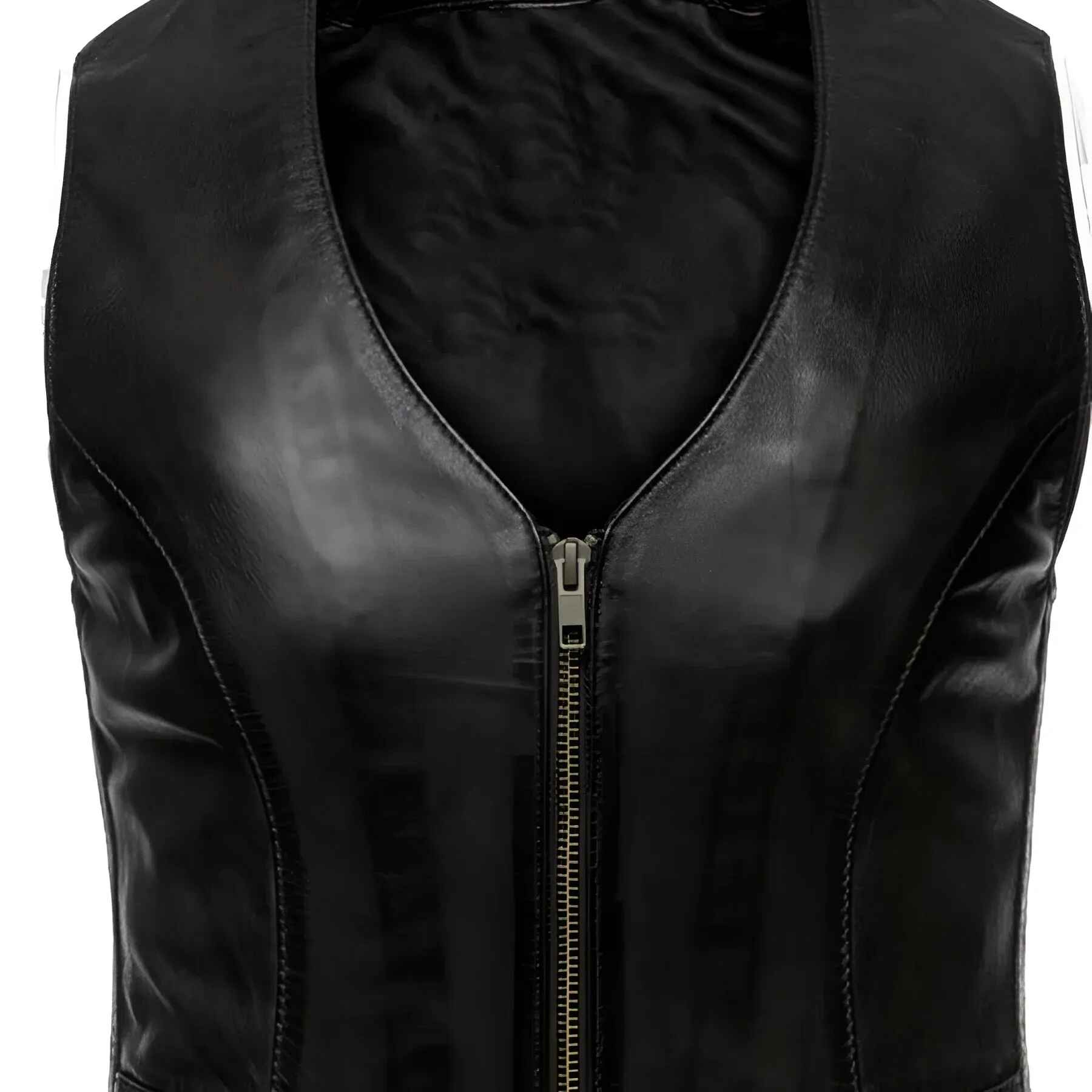 Women's Western Style Savannah Leather Motorcycle Jacket