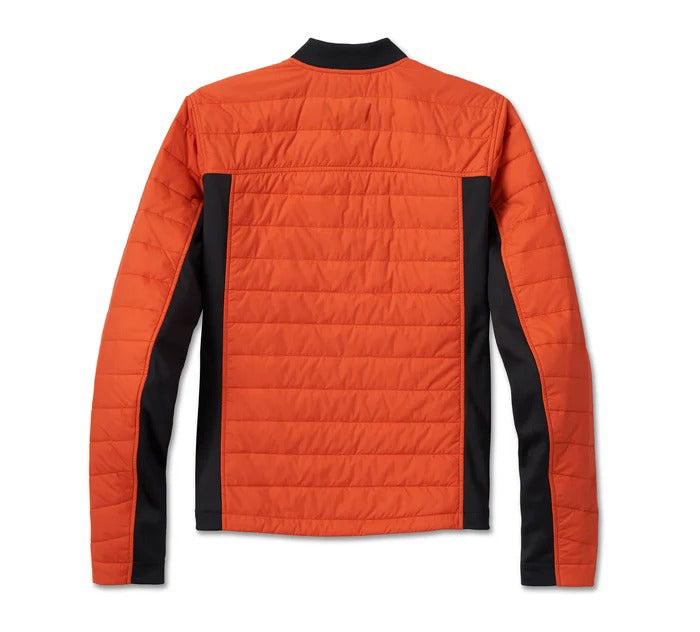 Men's Orange Light Weight Jacket